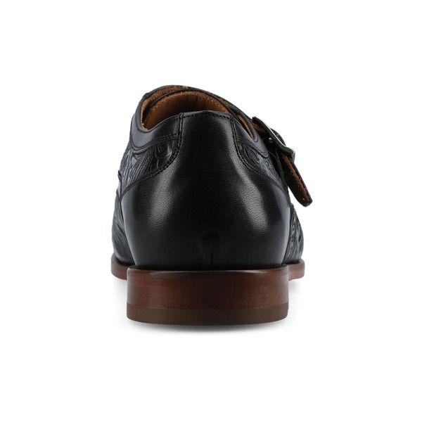 タフト メンズ シューズ モンクストラップ モンク ワンピース TAFT Mens Jack Monk Strap Dresshoe Black Floral ブラック タフト メンズ シューズ モンクストラップ モンク ワンピース TAFT Mens Jack Monk Strap Dresshoe Black Floral ブラック