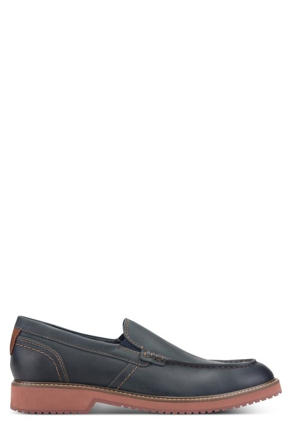 ロックポート メンズ シューズ ローファー Rockport Cristian Loafer Wide Width Available Dark Blue ブルー