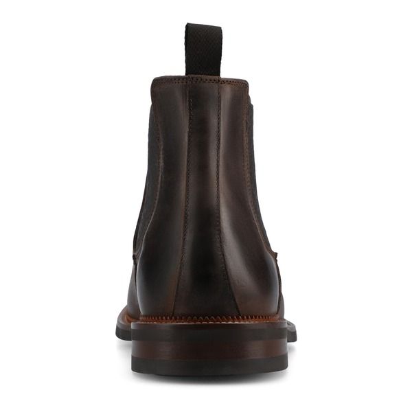 タフト メンズ シューズ ブーツ・レインブーツ チェルシーブーツ チェルシー TAFT Mens Glen Chelsea Boot Dark Brown ブラウン