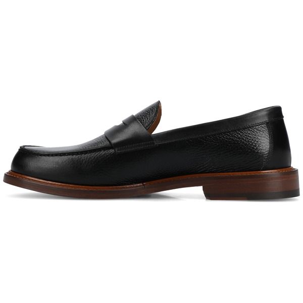 タフト メンズ シューズ ローファー TAFT Mens Jack Penny Loafer Black ブラック