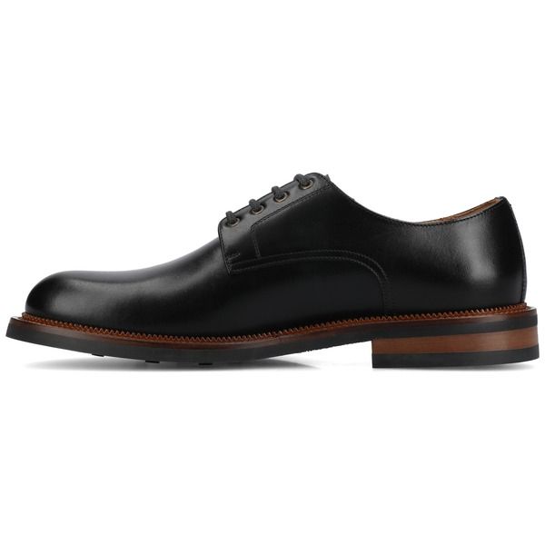 タフト メンズ シューズ オックスフォード TAFThe Miles Medium and Wide Width Oxfordresshoe Black ブラック