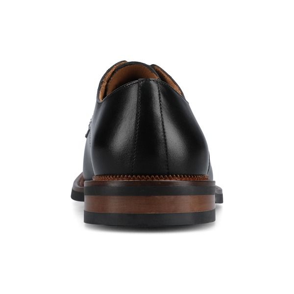 タフト メンズ シューズ オックスフォード TAFThe Miles Medium and Wide Width Oxfordresshoe Black ブラック