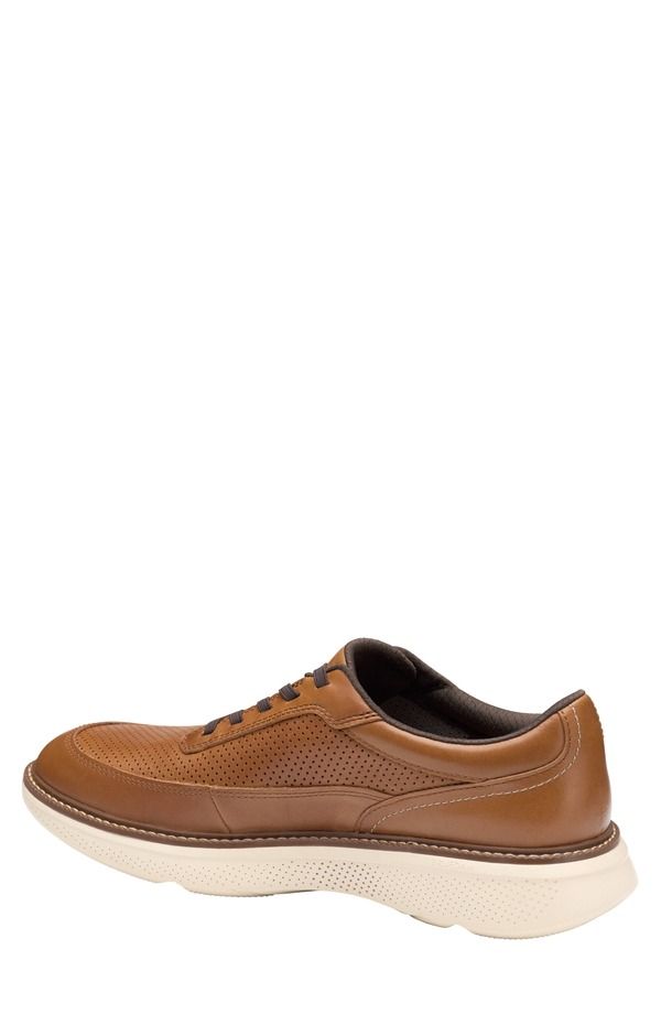 ジョンストンアンドマーフィー メンズ シューズ オックスフォード レザー Johnston Murphy Hayden Stretch UThroat Leather Oxford Tan Full