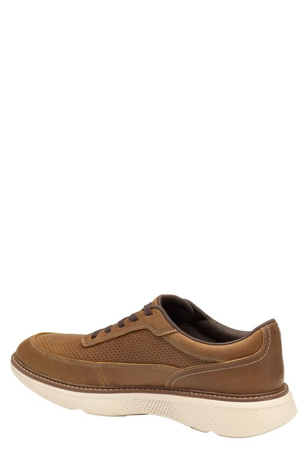ジョンストンアンドマーフィー メンズ シューズ オックスフォード レザー Johnston Murphy Hayden Stretch UThroat Leather Oxford Brown Oil