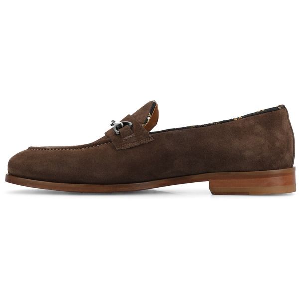 タフト メンズ シューズ ローファー TAFT Mens Russell Bit Loafer TaupeSuede トープ