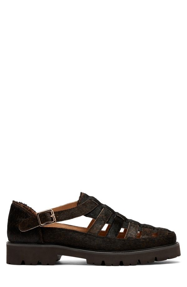マークノーラン メンズ シューズ スリッポン・ローファー サンダル MARC NOLAN Magellan Fisherman Sandal Brown Horse ブラウン