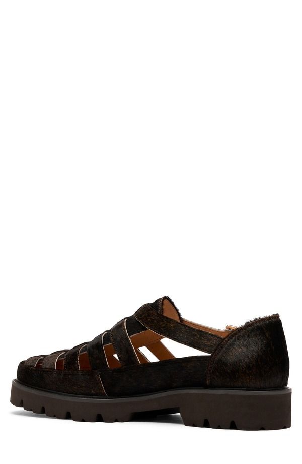 マークノーラン メンズ シューズ スリッポン・ローファー サンダル MARC NOLAN Magellan Fisherman Sandal Brown Horse ブラウン