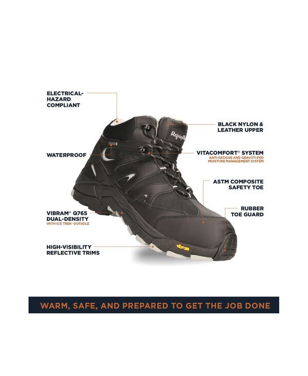 リフリジウェア メンズ シューズ ブーツ・レインブーツ RefrigiWear Mens Crossover Hiker Boot Waterproof Work Boots Lightweight リフリジウェア メンズ シューズ ブーツ・レインブーツ RefrigiWear Mens Crossover Hiker Boot Waterproof Work Boots Lightweight