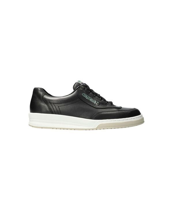 メフィスト メンズ シューズ スニーカー レザー Mephisto Mens Match Leather Sneaker Black calf ブラック メフィスト メンズ シューズ スニーカー レザー Mephisto Mens Match Leather Sneaker Black calf ブラック