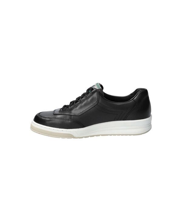 メフィスト メンズ シューズ スニーカー レザー Mephisto Mens Match Leather Sneaker Black calf ブラック メフィスト メンズ シューズ スニーカー レザー Mephisto Mens Match Leather Sneaker Black calf ブラック