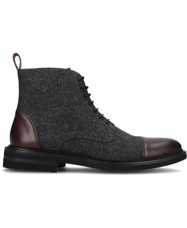 タフト メンズ シューズ ブーツ・レインブーツ Taft Mens The Jack Boots Gray Oxblood グレー