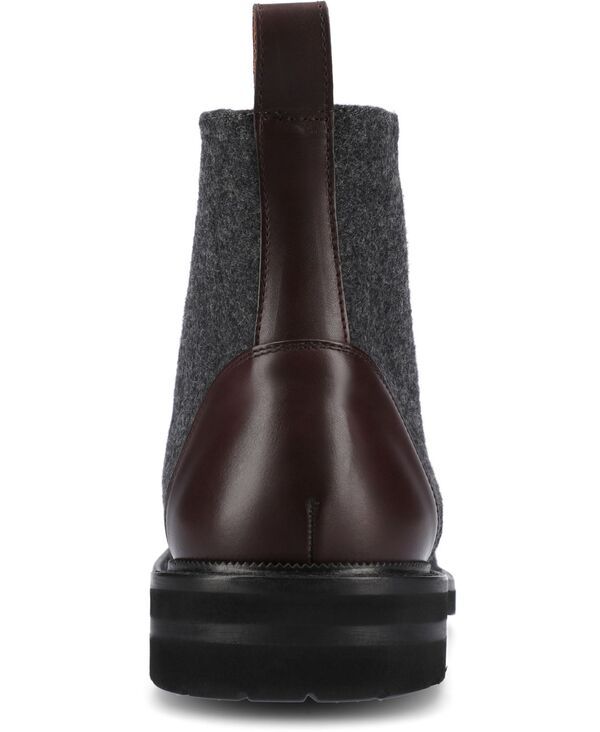 タフト メンズ シューズ ブーツ・レインブーツ Taft Mens The Jack Boots Gray Oxblood グレー