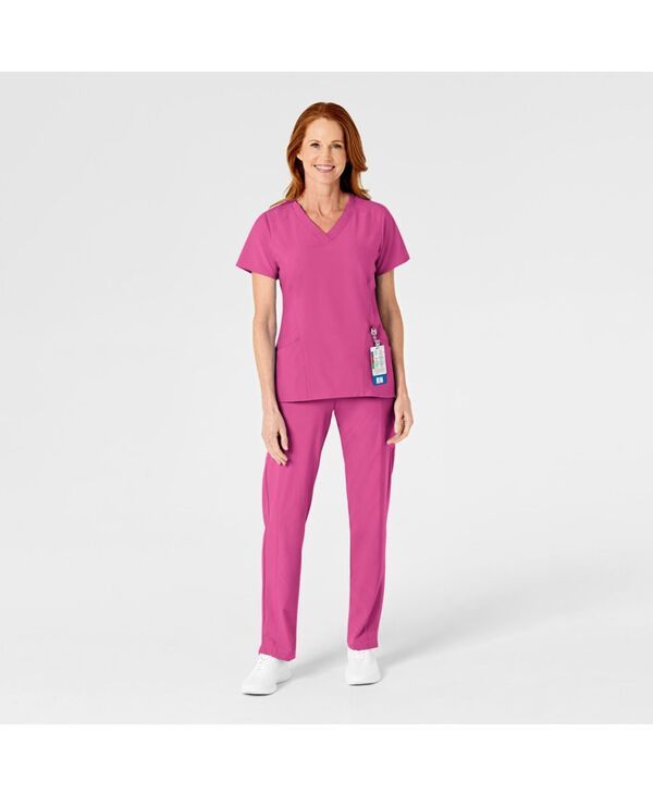 ウィンク レディース ボトムス カジュアルパンツ Wink Womens W123 Flat Front Cargo Scrub Pant Hot pink ピンク ウィンク レディース ボトムス カジュアルパンツ Wink Womens W123 Flat Front Cargo Scrub Pant Hot pink ピンク