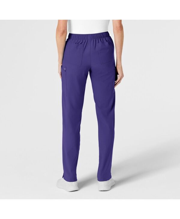 ウィンク レディース ボトムス カジュアルパンツ Wink Womens W123 Flat Front Cargo Scrub Pant Grape グレープ
