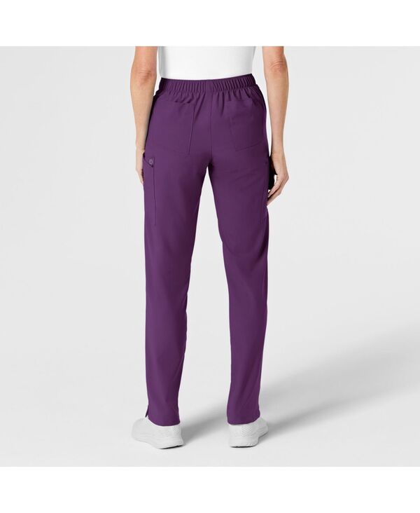 ウィンク レディース ボトムス カジュアルパンツ Wink Womens W123 Flat Front Cargo Scrub Pant Eggplant