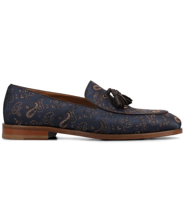 タフト メンズ シューズ スリッポン・ローファー Taft Mens Tommy Tasseloafershoe Brown paisley ブラウン
