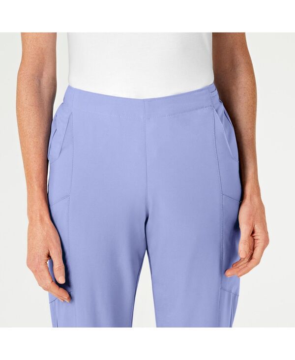 ウィンク レディース ボトムス カジュアルパンツ Wink Womens W123 Flat Front Cargo Scrub Pant Ceil blue ブルー ウィンク レディース ボトムス カジュアルパンツ Wink Womens W123 Flat Front Cargo Scrub Pant Ceil blue ブルー