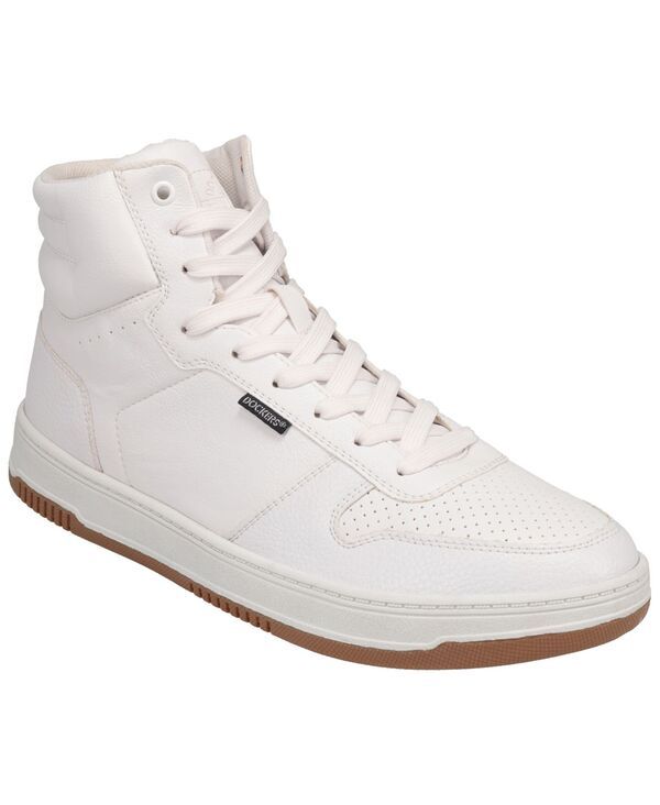 ドッカーズ メンズ シューズ スニーカー Dockers Mens Energy Syntheticasual HighTop Sneakers WhiteGum ホワイト