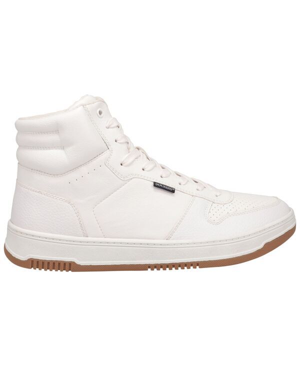 ドッカーズ メンズ シューズ スニーカー Dockers Mens Energy Syntheticasual HighTop Sneakers WhiteGum ホワイト