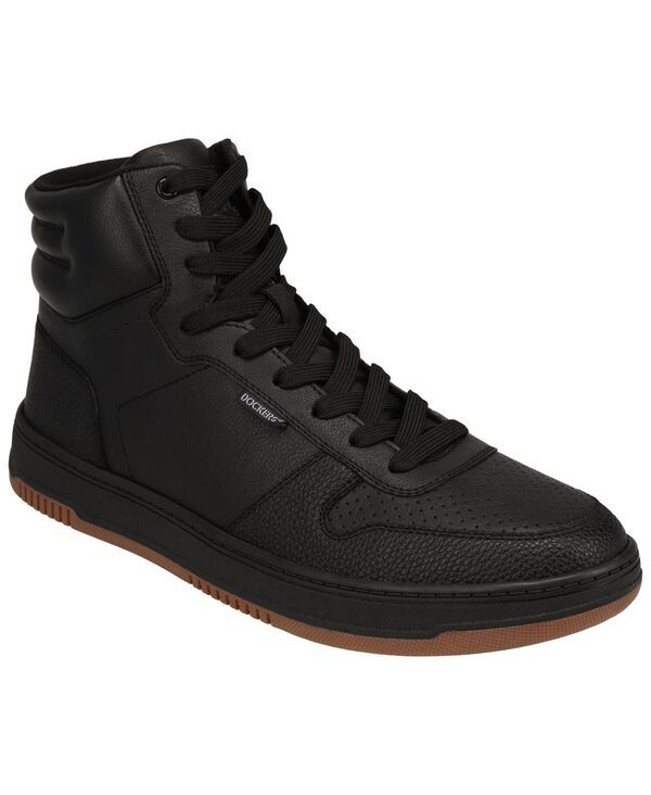 ドッカーズ メンズ シューズ スニーカー Dockers Mens Energy Syntheticasual HighTop Sneakers BlackGum ブラック