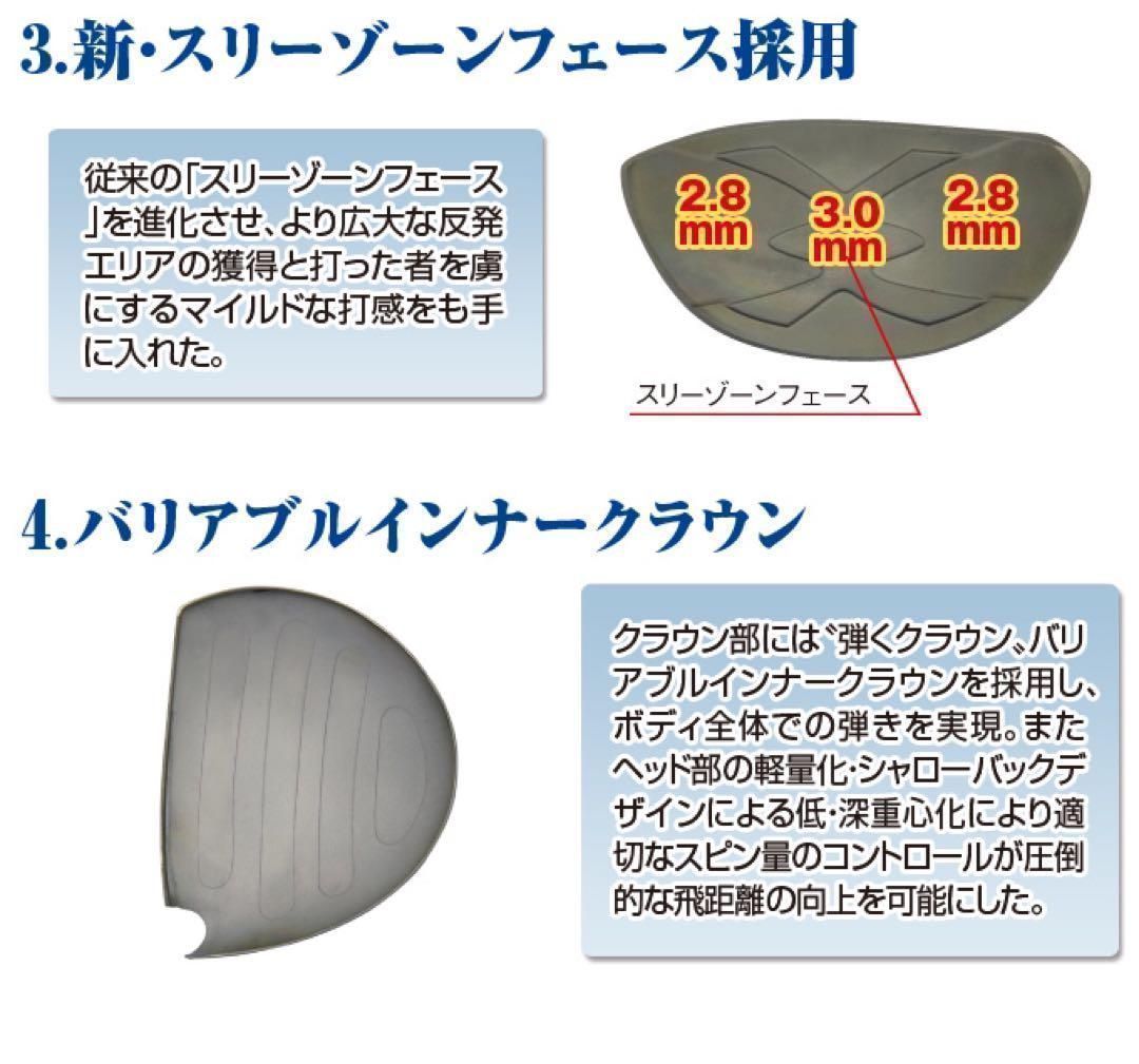 新品がこの飛びで超激安！シニア日本一404Y飛んだ！ワークスゴルフ　マキシマックス　ドライバー