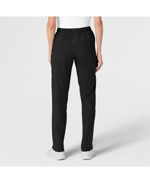 ウィンク レディース ボトムス カジュアルパンツ Wink Womens W123 Flat Front Cargo Scrub Pant Black ブラック