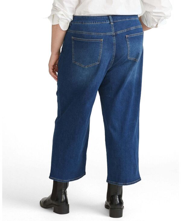 ユニバーサル スタンダード レディース ボトムス デニムパンツ ジーンズ Universal Standard Womens Bae Boyfriend Crop Jeans Naval blue w
