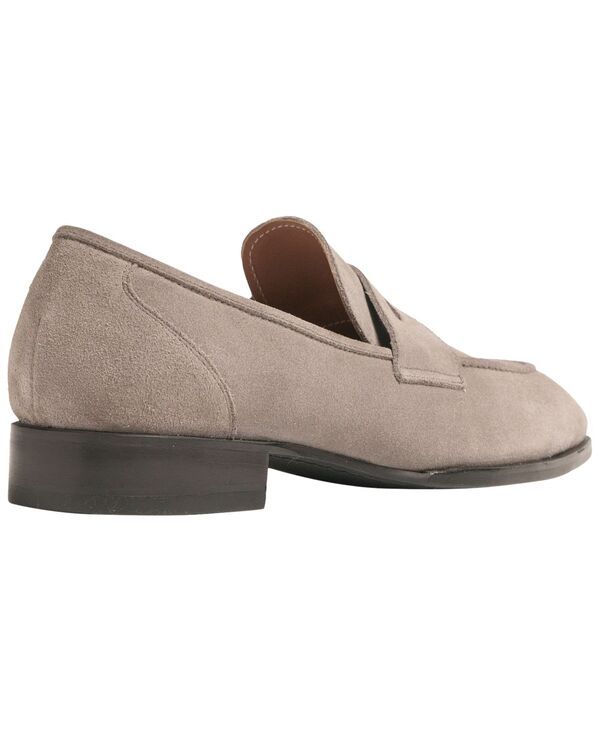 アンソニー ヴィア メンズ シューズ スリッポン・ローファー レザー Anthony Veer Mens Belmont Leather Penny Loafers Dover Cliff Taupe