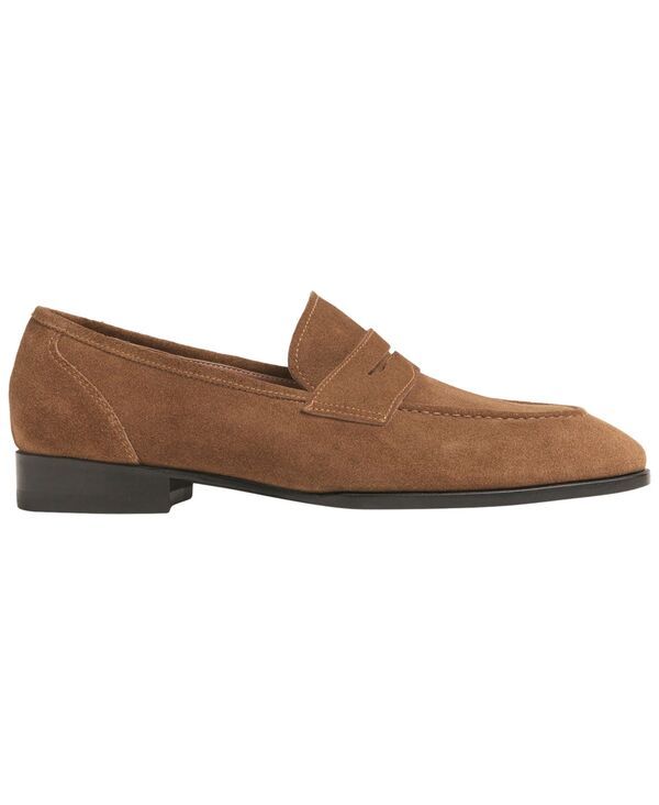 アンソニー ヴィア メンズ シューズ スリッポン・ローファー レザー Anthony Veer Mens Belmont Leather Penny Loafers Havana Brown Sued アンソニー ヴィア メンズ シューズ スリッポン・ローファー レザー Anthony Veer Mens Belmont Leather Penny Loafers Havana Brown Sued