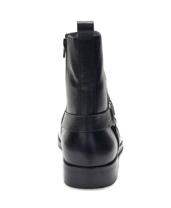 アンソニー ヴィア メンズ シューズ ブーツ・レインブーツ Anthony Veer A Veer Mens Westin Side Zipper Harness Boots Black ブラック