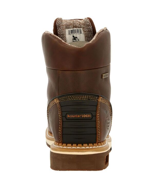 ジョージブーツ メンズ シューズ ブーツ・レインブーツ GEORGIA BOOT Mens AMP LT Wedge Waterproof MocToe Work Boot Brown ブラウン ジョージブーツ メンズ シューズ ブーツ・レインブーツ GEORGIA BOOT Mens AMP LT Wedge Waterproof MocToe Work Boot Brown ブラウン