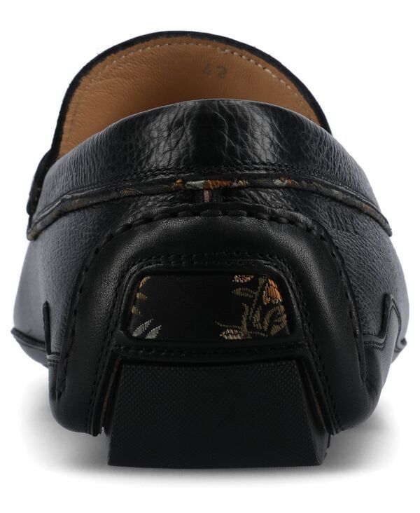 タフト メンズ シューズ スリッポン・ローファー Taft Mens Luke Driver Moc Loafers Black ブラック