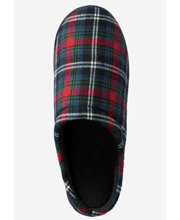 キングサイズ メンズ シューズ サンダル トール フリース KingSize Mens Big Tall Fleece Clog Slippers Navy ネイビー