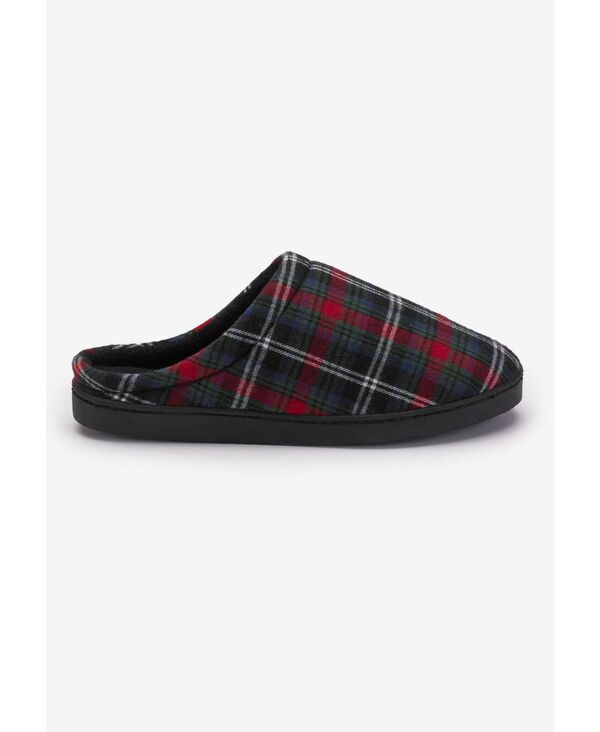 キングサイズ メンズ シューズ サンダル トール フリース KingSize Mens Big Tall Fleece Clog Slippers Navy ネイビー