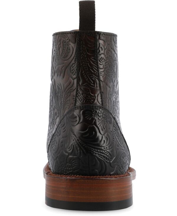 タフト メンズ シューズ ブーツ・レインブーツ レース Taft Mens The Rome Lace Up Boot Marron Viejo