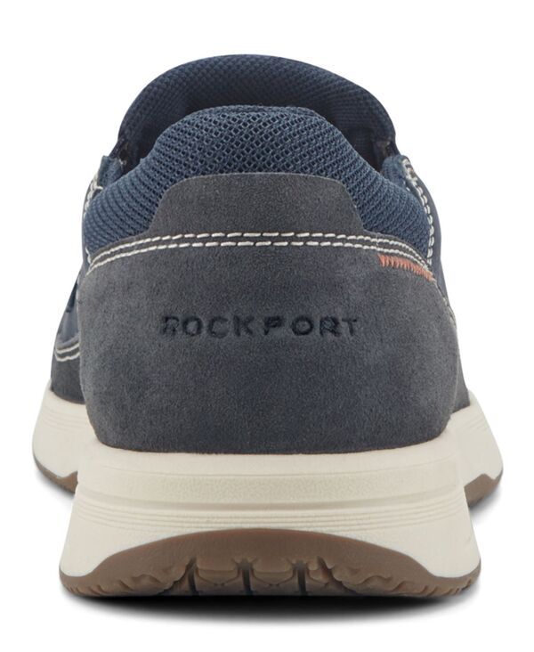ロックポート メンズ シューズ スリッポン・ローファー Rockport Mens Atwell Casual SlipOn MocToe Shoes Dark Blue ブルー