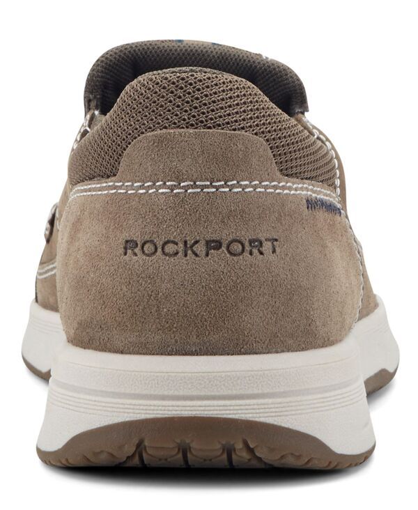 ロックポート メンズ シューズ スリッポン・ローファー Rockport Mens Atwell Casual SlipOn MocToe Shoes Dark Taupe トープ