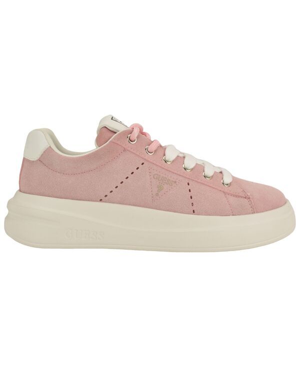 ゲス レディース シューズ スニーカー プラットフォーム レース GUESS Womens Eliva Two Toned Laces Platform Sneaker Pink Suede ピンク ゲス レディース シューズ スニーカー プラットフォーム レース GUESS Womens Eliva Two Toned Laces Platform Sneaker Pink Suede ピンク