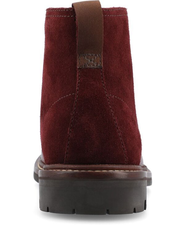 タフト メンズ シューズ ブーツ・レインブーツ Taft Mens The Darcey MocToe Boot Chili タフト メンズ シューズ ブーツ・レインブーツ Taft Mens The Darcey MocToe Boot Chili