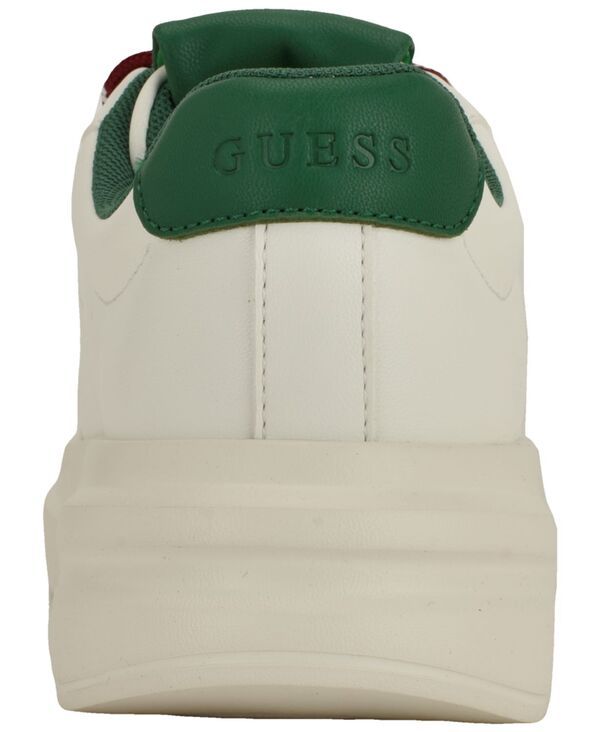 ゲス レディース シューズ スニーカー プラットフォーム レース GUESS Womens Eliva Two Toned Laces Platform Sneaker White Suede ホワイ ゲス レディース シューズ スニーカー プラットフォーム レース GUESS Womens Eliva Two Toned Laces Platform Sneaker White Suede ホワイ