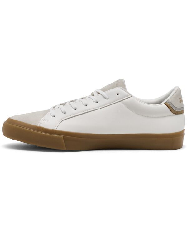 ベンシャーマン メンズ シューズ スニーカー Ben Sherman Mens Pepper Low Court Sneakers from Finish Line White Light Gray