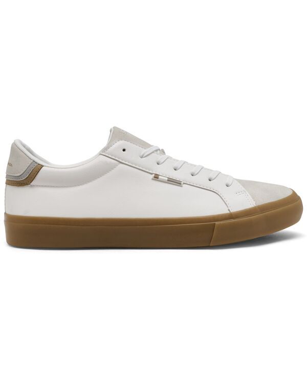 ベンシャーマン メンズ シューズ スニーカー Ben Sherman Mens Pepper Low Court Sneakers from Finish Line White Light Gray