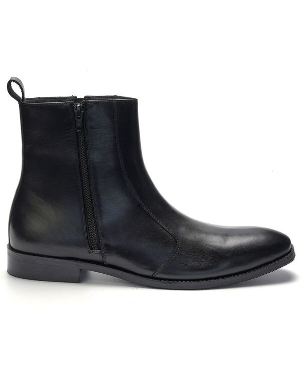アンソニー ヴィア メンズ シューズ ブーツ・レインブーツ Anthony Veer A Veer Mens Lexington Side Zip Boots Black ブラック