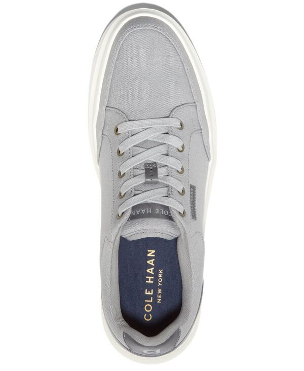 コールハーン メンズ シューズ スニーカー レース Cole Haan Mens GrandPro Yacht LaceUp Sneakers Ultimate Gray グレー