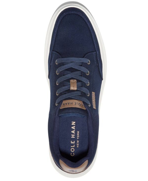 コールハーン メンズ シューズ スニーカー レース Cole Haan Mens GrandPro Yacht LaceUp Sneakers Navy Blazer ネイビー