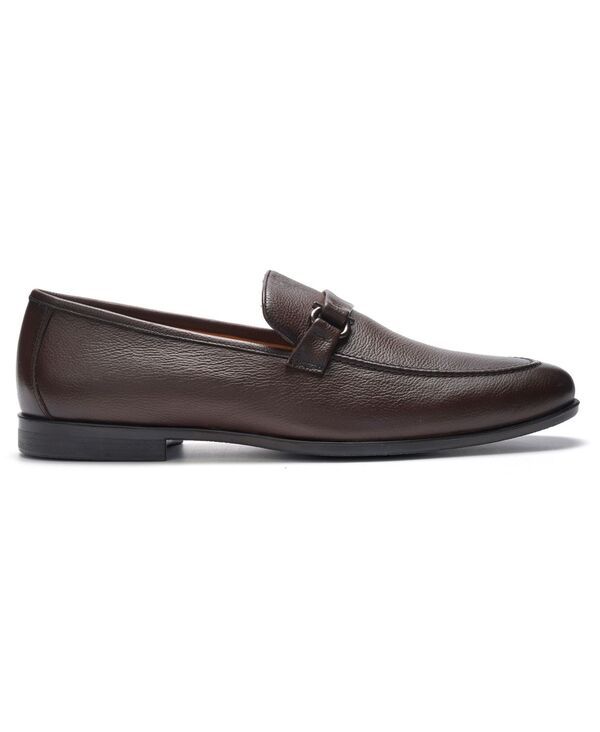 アンソニー ヴィア メンズ シューズ スリッポン・ローファー Anthony Veer A Veer Mens Astor SlipOn Loafers Brown ブラウン