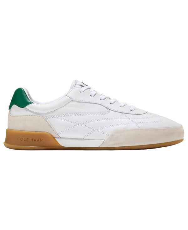 コールハーン メンズ シューズ スニーカー レース Cole Haan Mens GrandPro Turf 20 LaceUp Sneakers White Green ホワイト