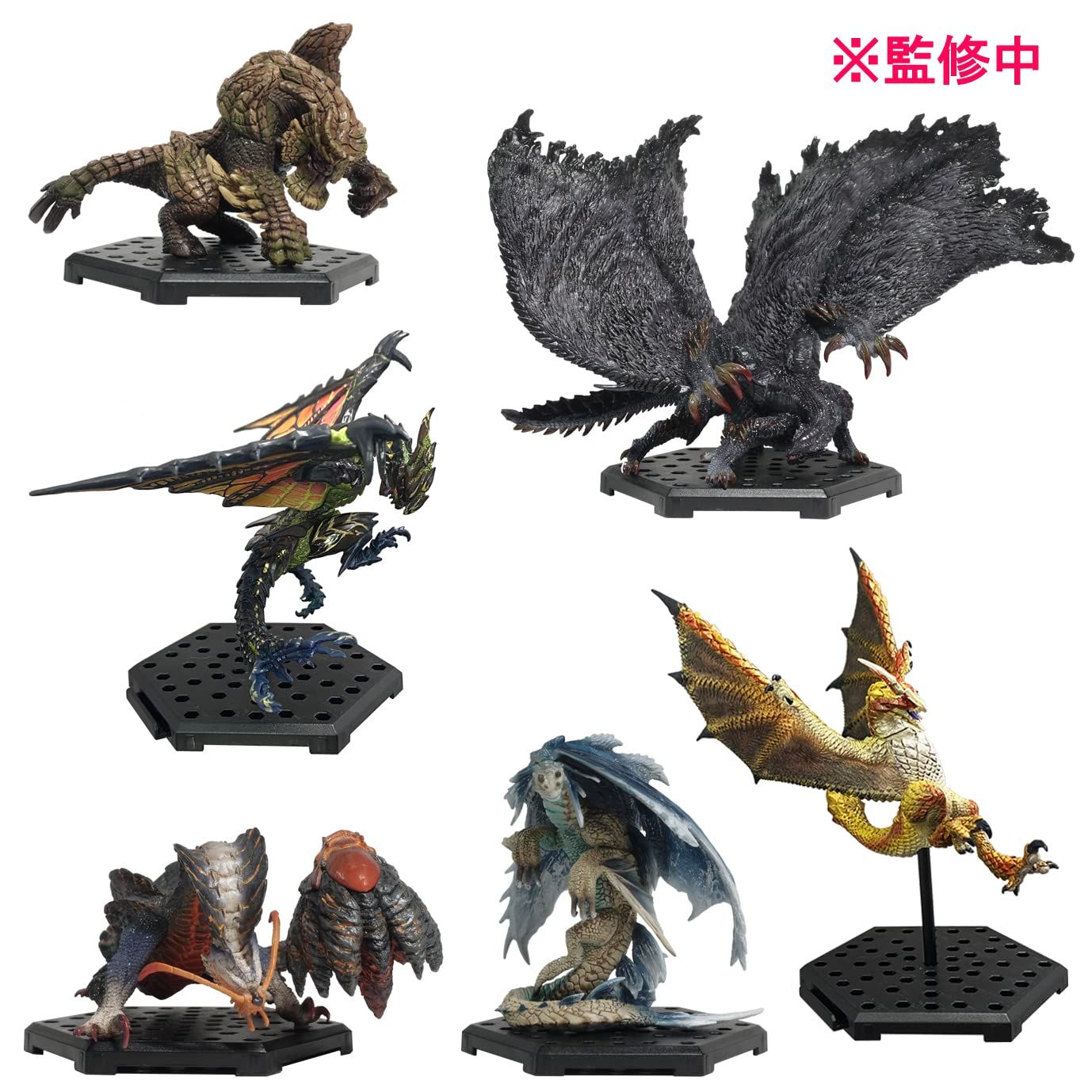 カプコン フィギュアビルダー モンスターハンター スタンダードモデルPlus Vol.23 BOX商品 全6種 6個+ボーナスパーツ PVC ABS製