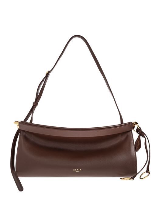 ALAÏA LE CLICK EAST WEST ミディアム レザー ショルダーバッグ 送料無料