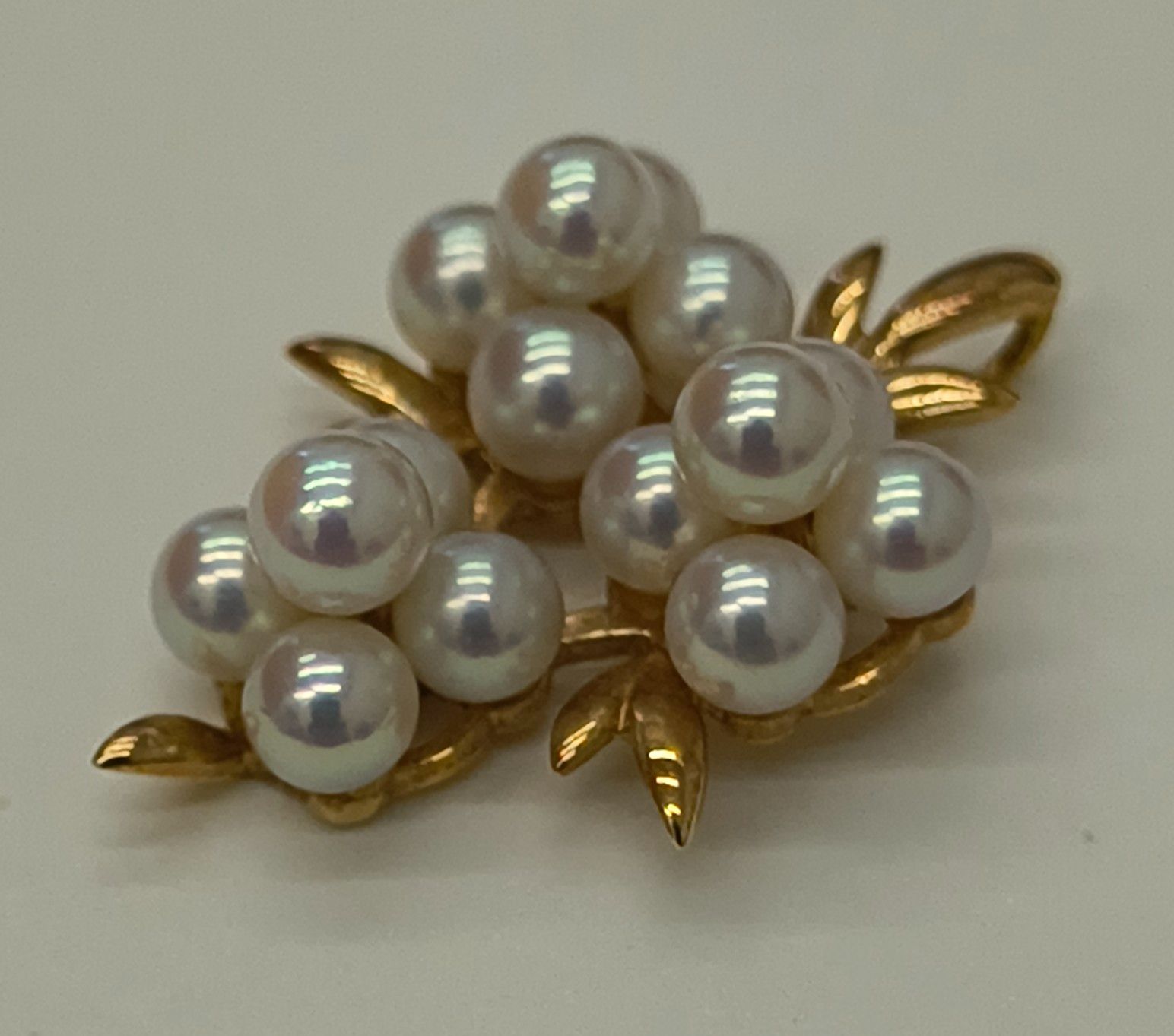 ★​【美品】TASAKI 田崎真珠 K14 葡萄 パール ペンダントトップ 2.9g